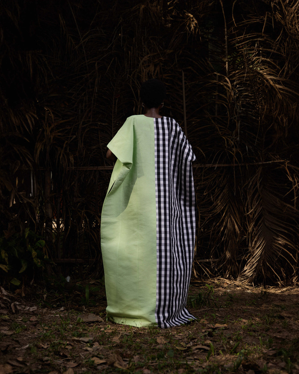 Fresh mint kaftan - Hertunba