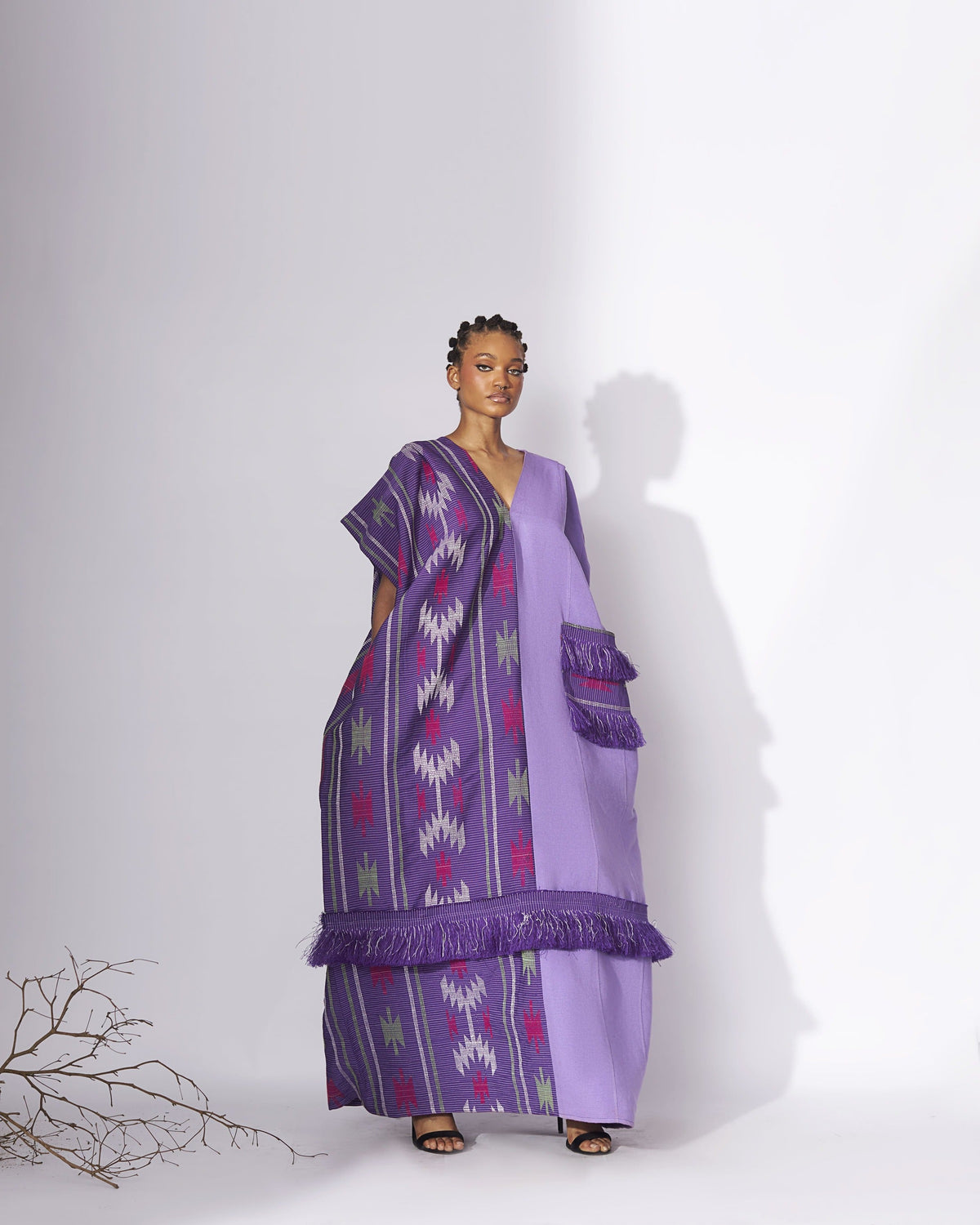 IVIE LILAC KAFTAN - Hertunba