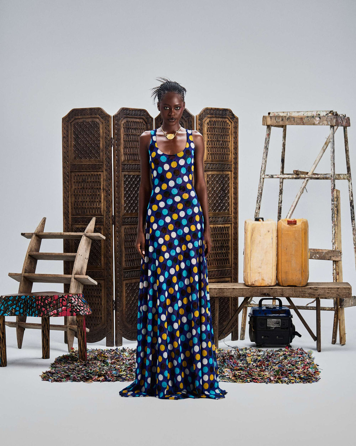 Oma Reversible Dress - Hertunba