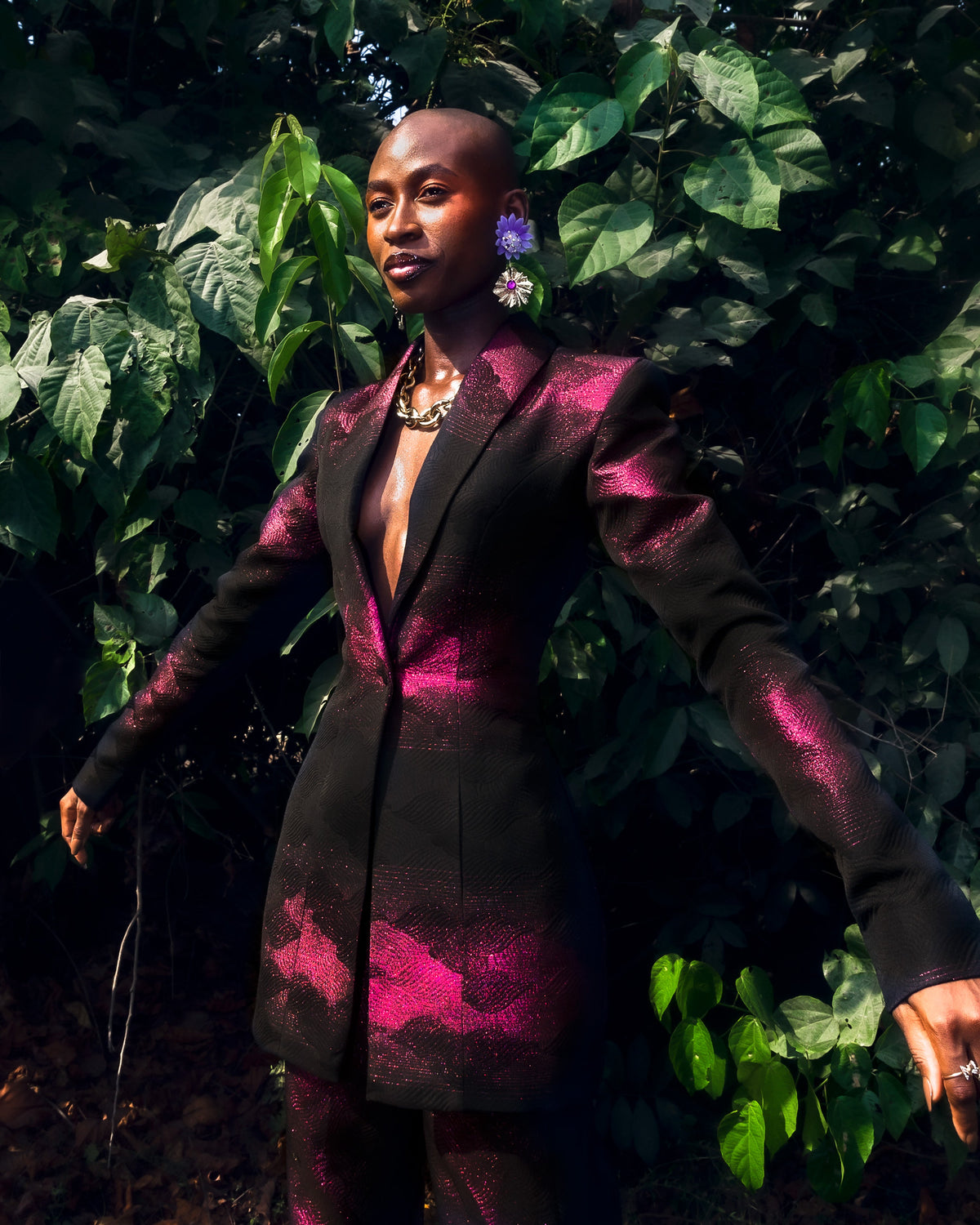 Black Tamarind Suit - Hertunba