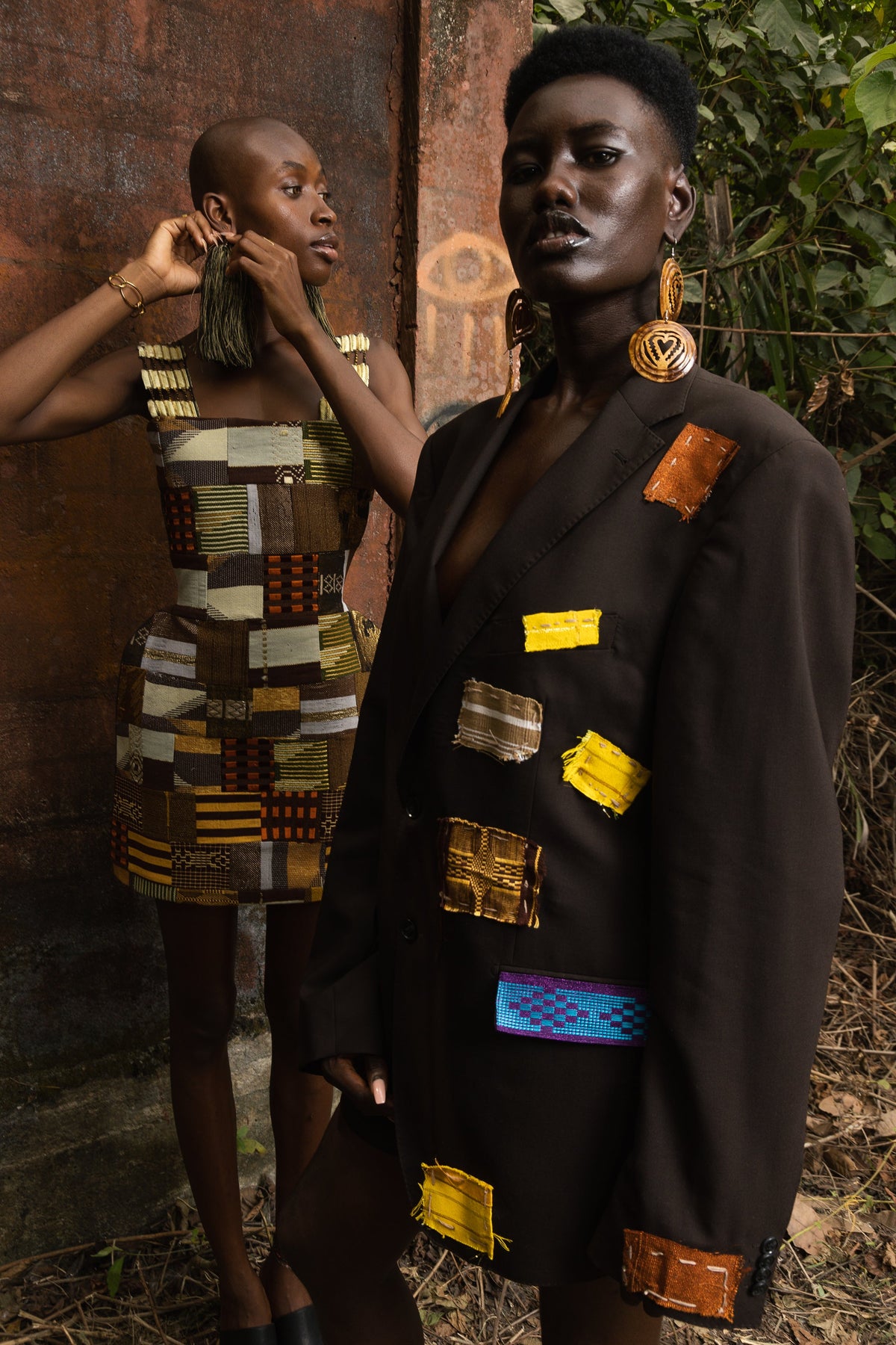 The Toni upcycled jacket - Hertunba