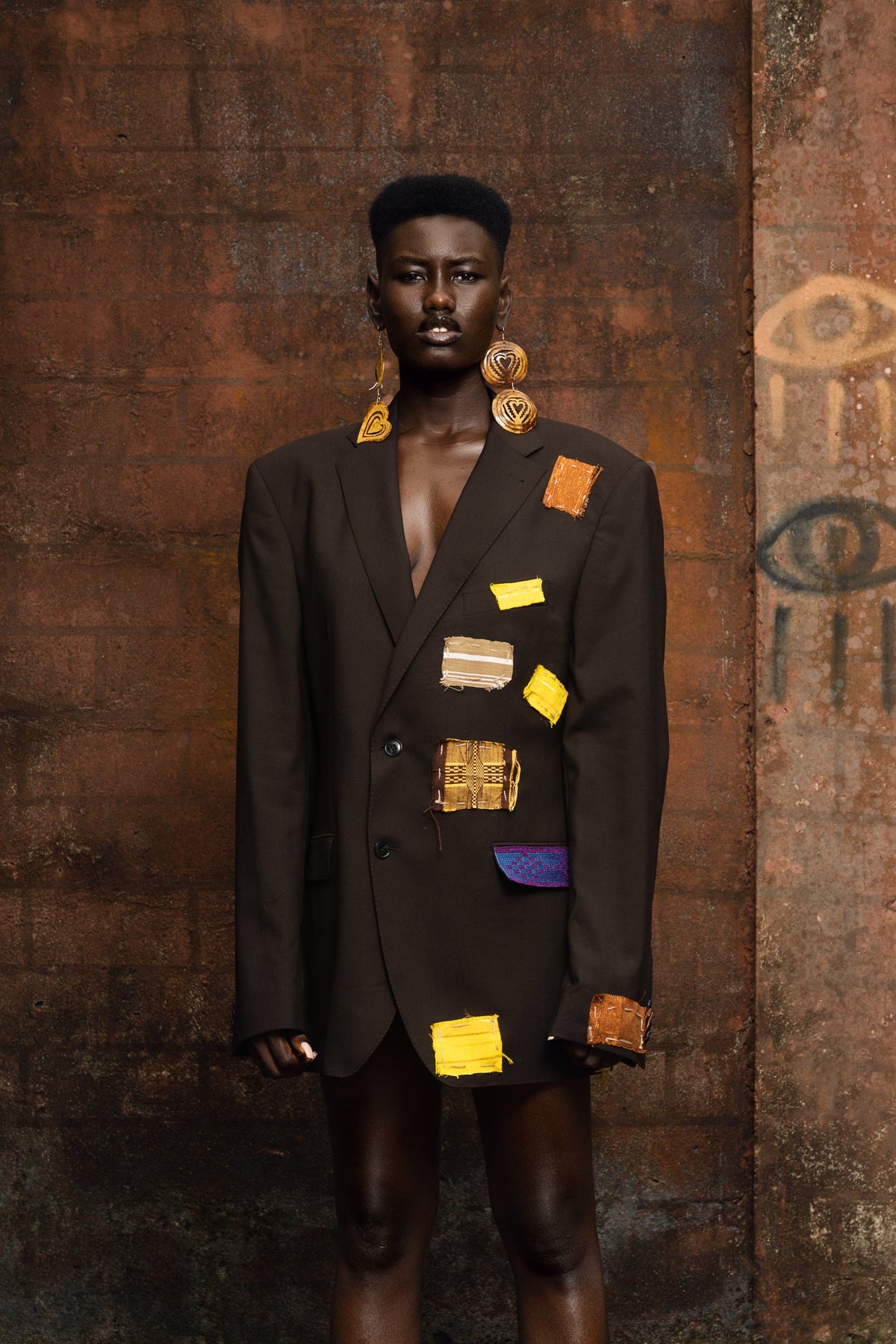 The Toni upcycled jacket - Hertunba