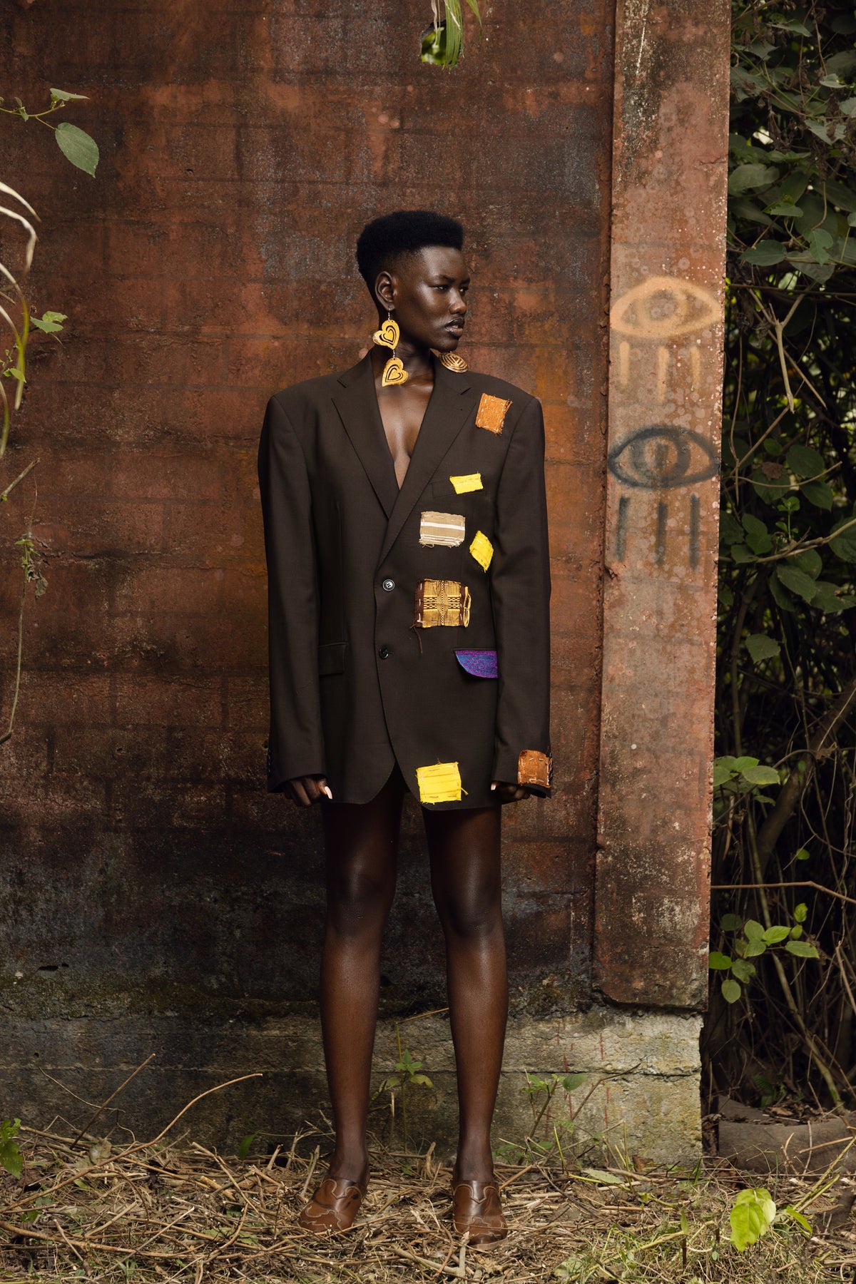 The Toni upcycled jacket - Hertunba